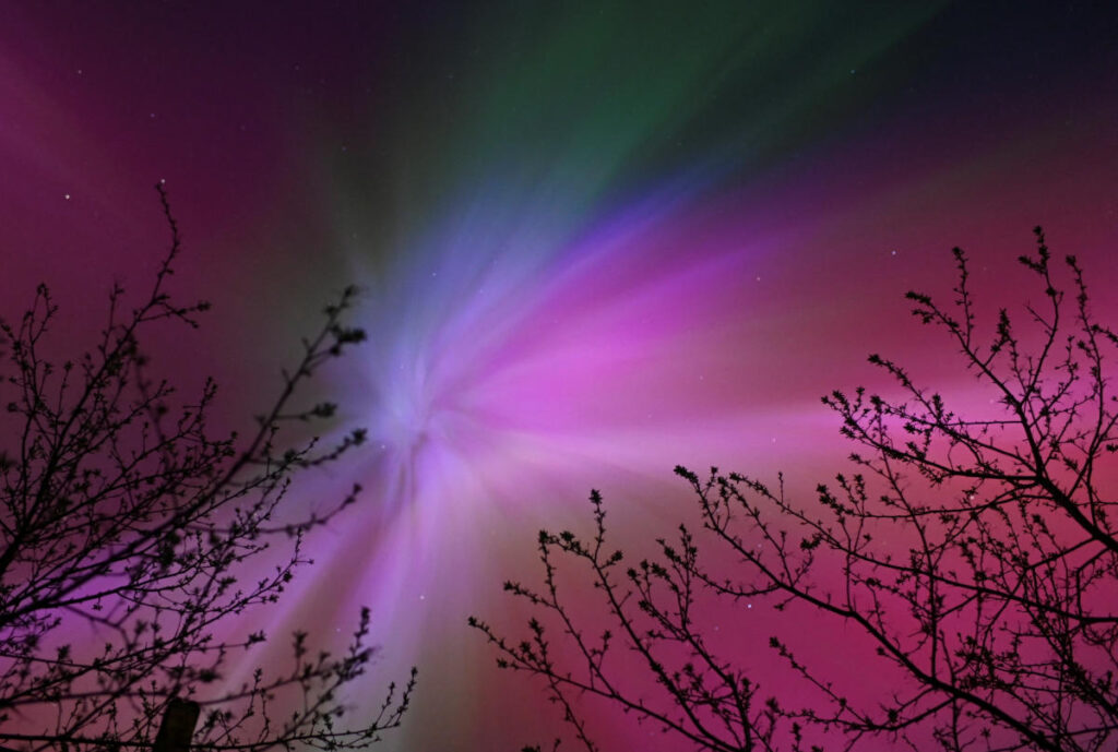 “Intense” Geomagnetic Storm Could Enhance Aurora Displays Tonight and Tomorrow