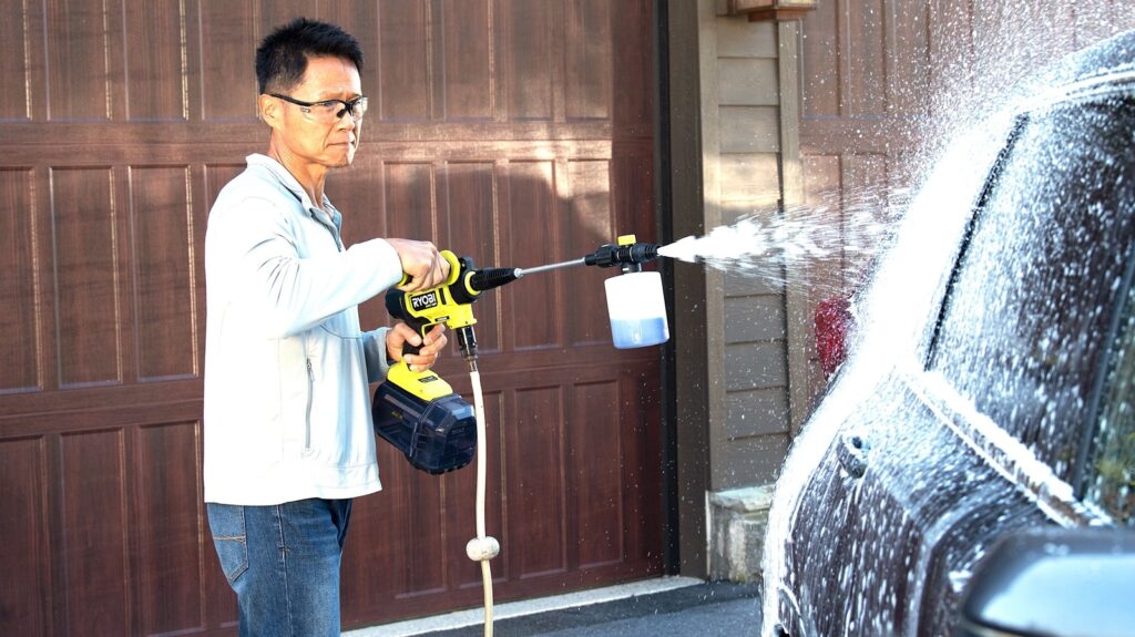 Guide on Operating the Soap Dispenser of Your Ryobi Pressure Washer