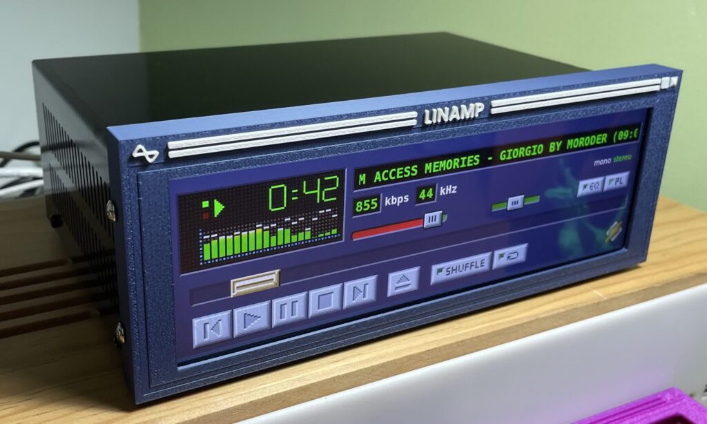 Enthusiast Transforms Classic Winamp Player into a Sleek Physical Masterpiece