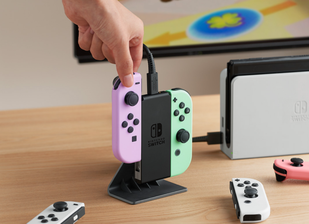 Nintendo Has Finally Released an Official First-Party Joy-Con Charging Station